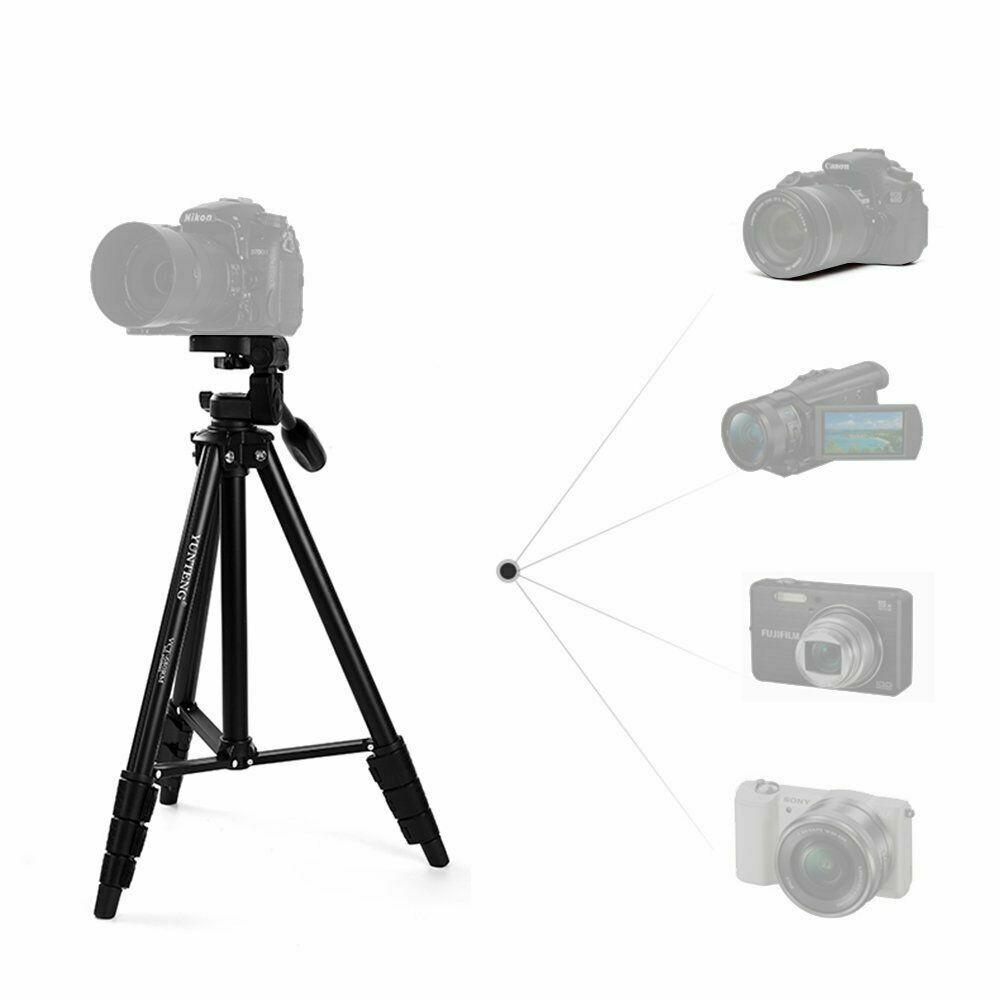 Yunteng VCT-680 Portable Aluminum Tripod with Damping Head for DSLR Camera Yunteng VCT-680 Portable Aluminum Tripod with Damping Head for DSLR Camera